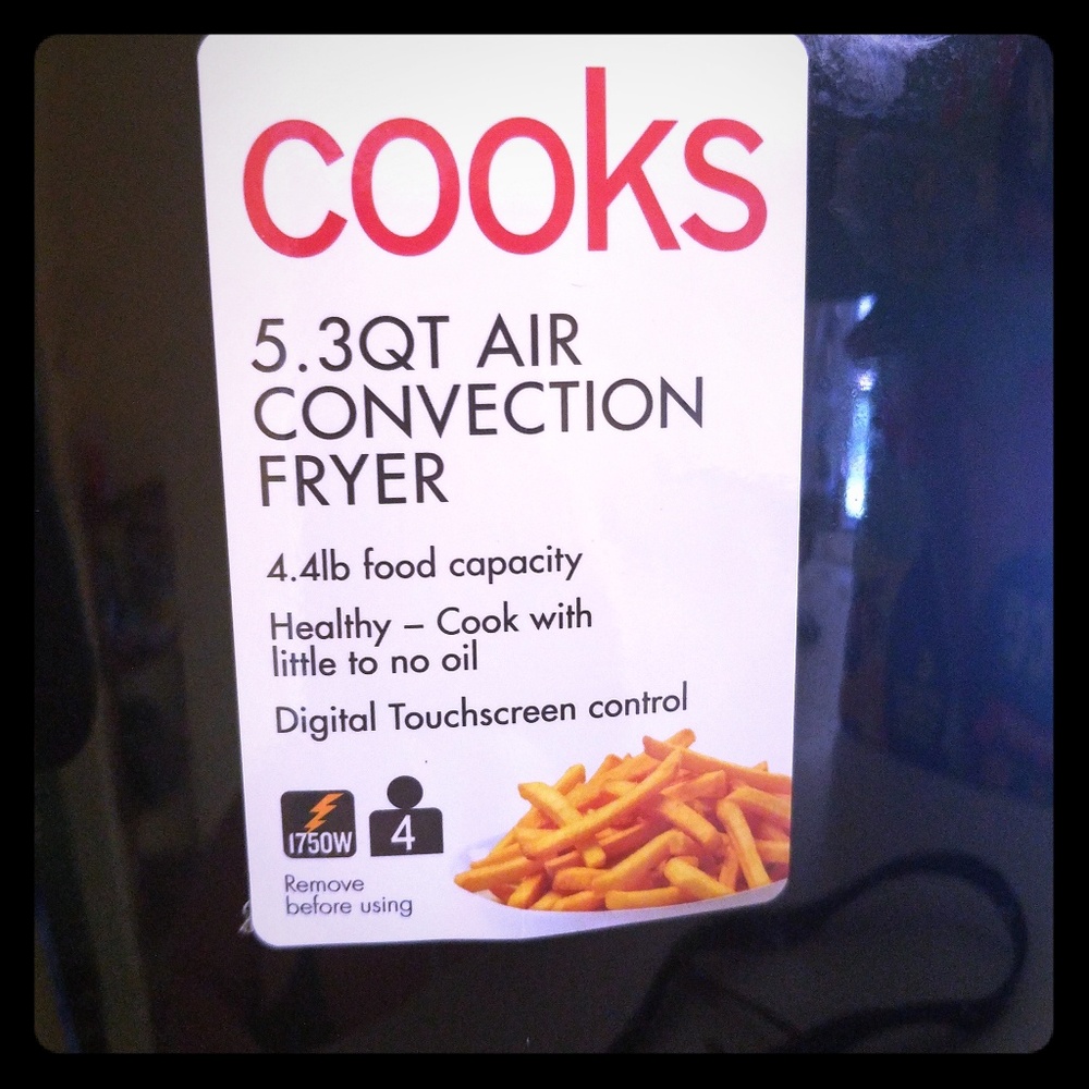 Cooks Airfryer-used twice